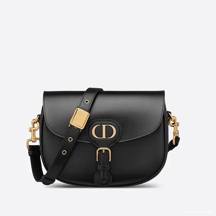 Bag Medium Bobby Black Box Dior Calfskin 0419 Luxury